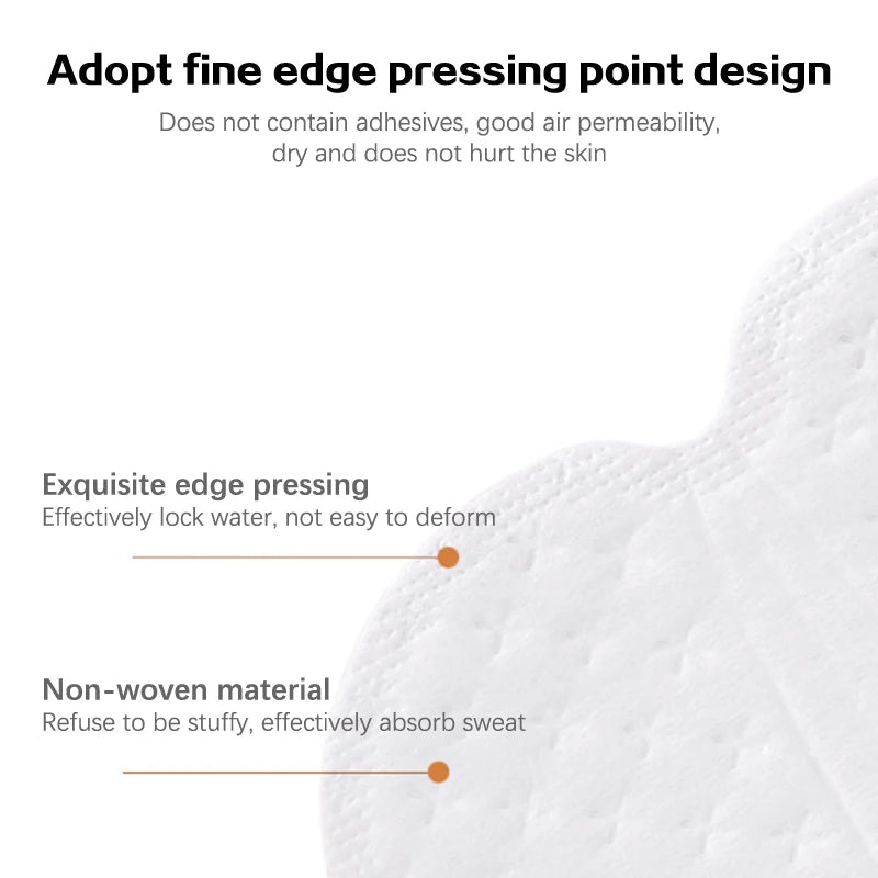 20/50Pcs Unisex Sweat Pads Summer Deodorants Underarm Anti Perspiration Sweat Pads Disposable Armpit Absorb Sweat Shield Pads