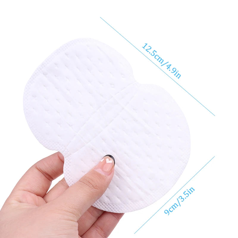 20/50Pcs Unisex Sweat Pads Summer Deodorants Underarm Anti Perspiration Sweat Pads Disposable Armpit Absorb Sweat Shield Pads